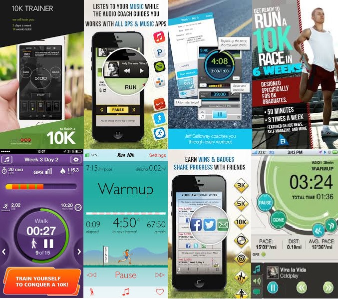 10K Training Plan Apps for Smartphones