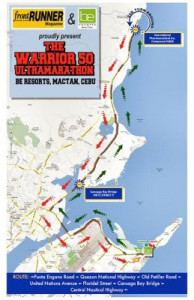 Warrior 50 Ultramarathon 2015 Route