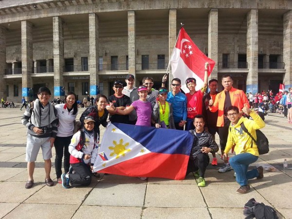 Filipinos at Berlin Marathon