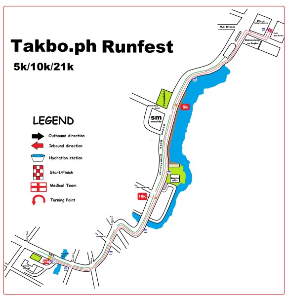 Takbo.ph Runfest 2015 Cebu Route Map