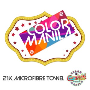 Color Manila Run 2016 21K Towel