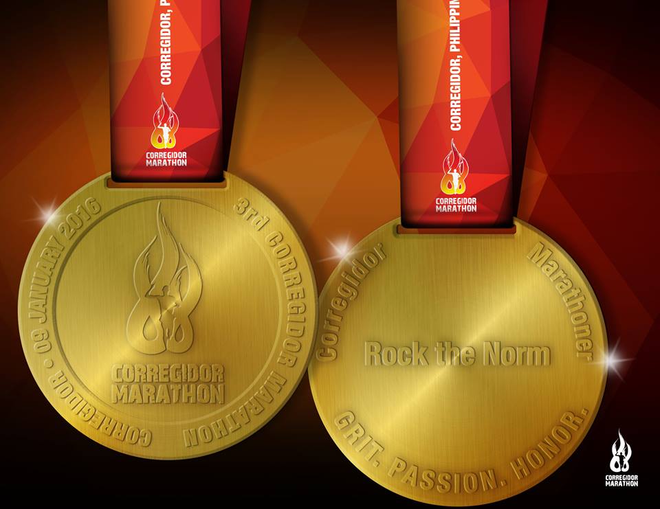 Corregidor Marathon 2016 Medal