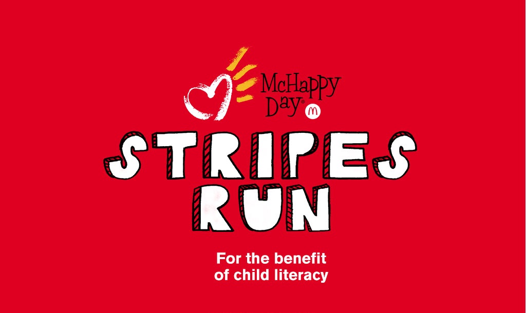 McHappy Day Striped Run 2015 Poster