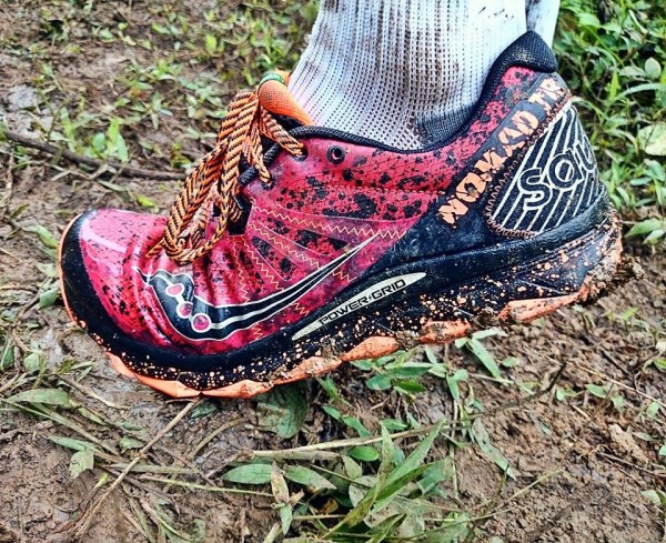 Saucony Nomad TR after the trail run