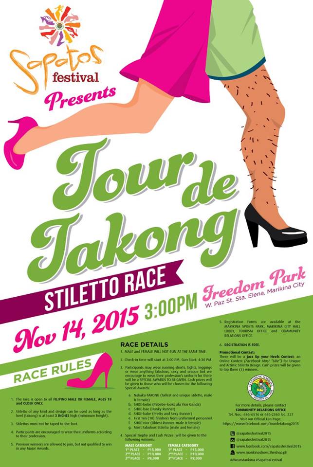 Tour de Takong Stiletto Race 2015 Poster