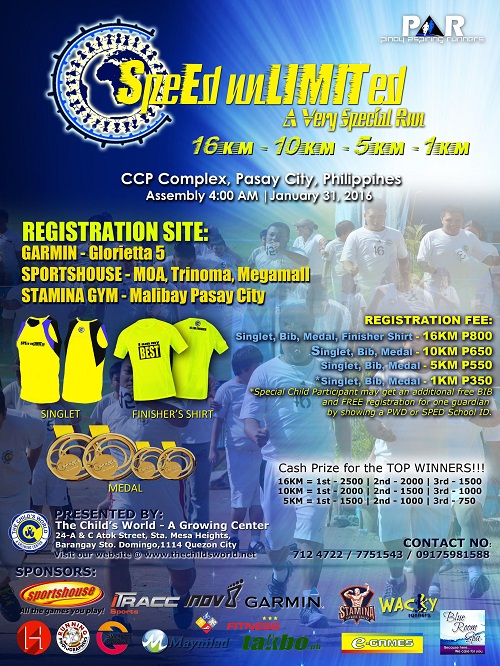 Speed Unlimited Run 2016 Poster