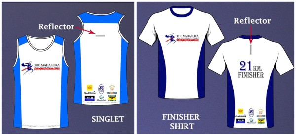 Maharlika Half Marathon 2016 singlet finisher shirt