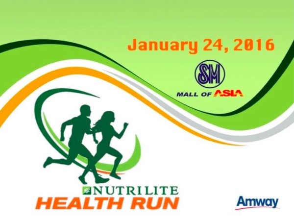 Nutrilite Health Run 2016 Poster