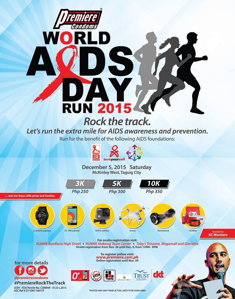 World AIDS Day Run 2015 Poster