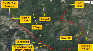 Salomon Xtrail 12K Map