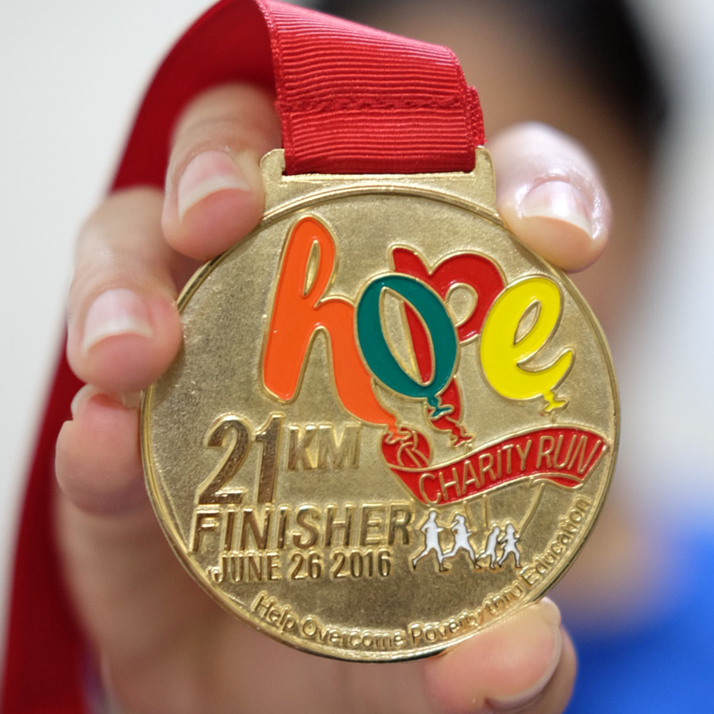 Hope Run Medal Actual 21K