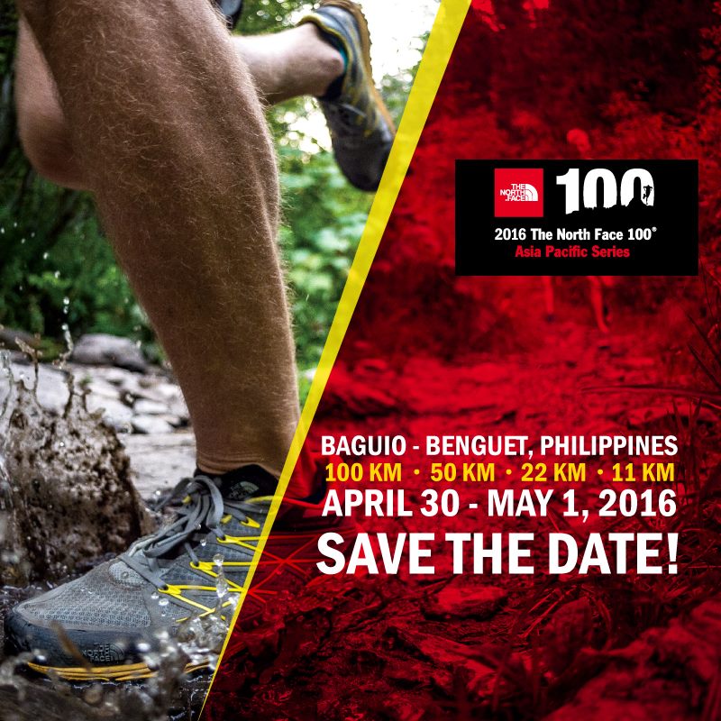 The North Face (TNF) 100 Philippines 2016 Poster
