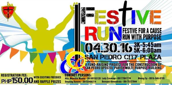 Festive Run 2016 Poster