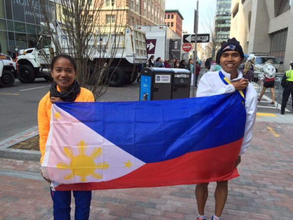 Filipinos in 120th Boston Marathon 2016