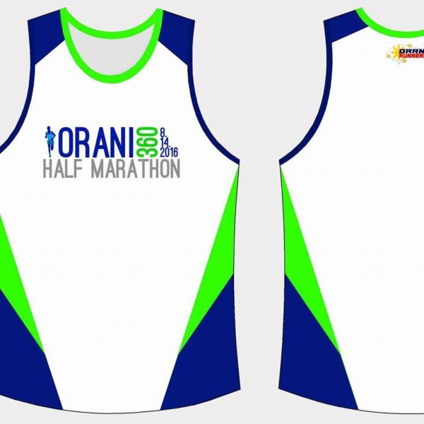 Orani 360 Half Marathon 2016 Singlet