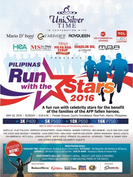 Pilipinas Run With The Stars 2016