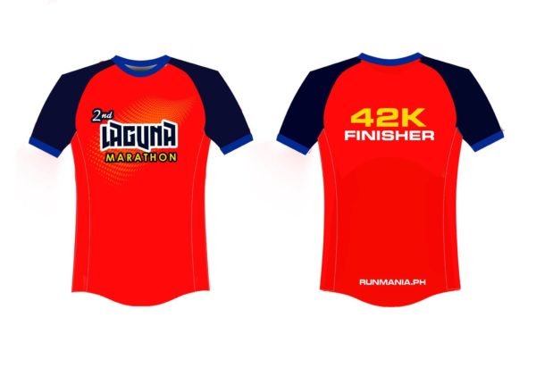 2nd Laguna Marathon 2016 42K Finisher Shirt