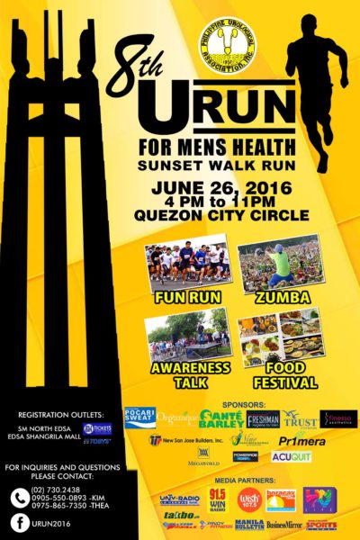 8th Urun for Mens Health 2016 Poster