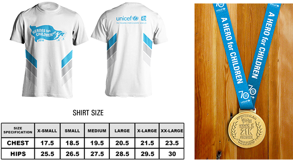 Heroes for Children Run 2016 Medal