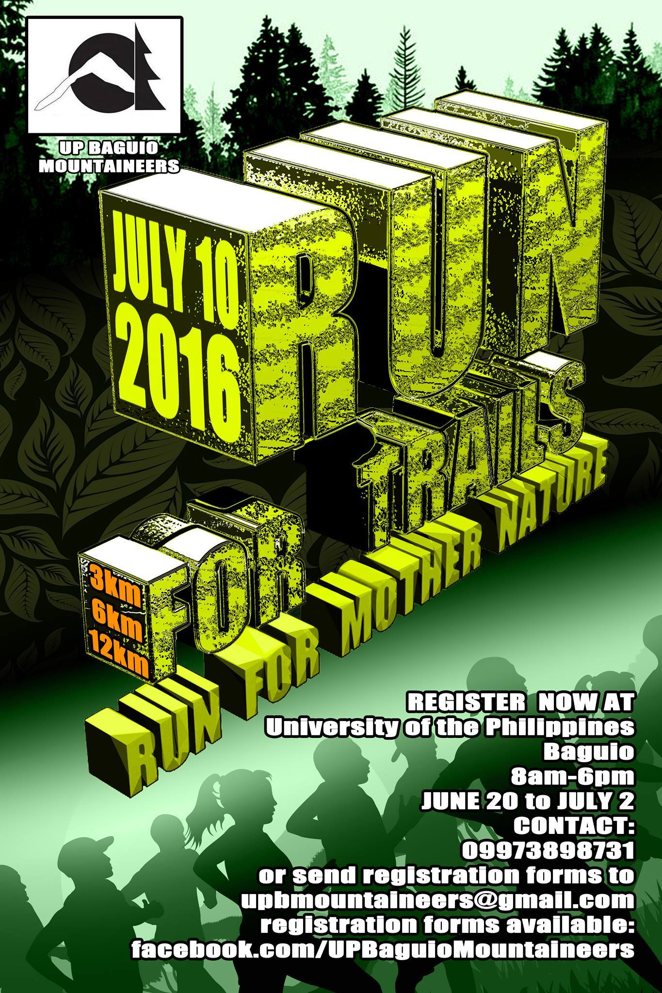 Run For Trails 2016 Poster