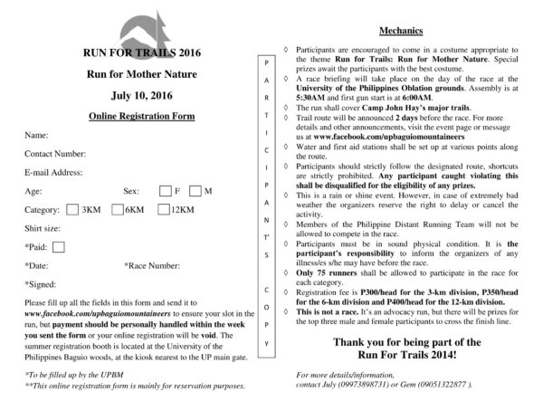 Run For Trails 2016 Reg Form Page 1