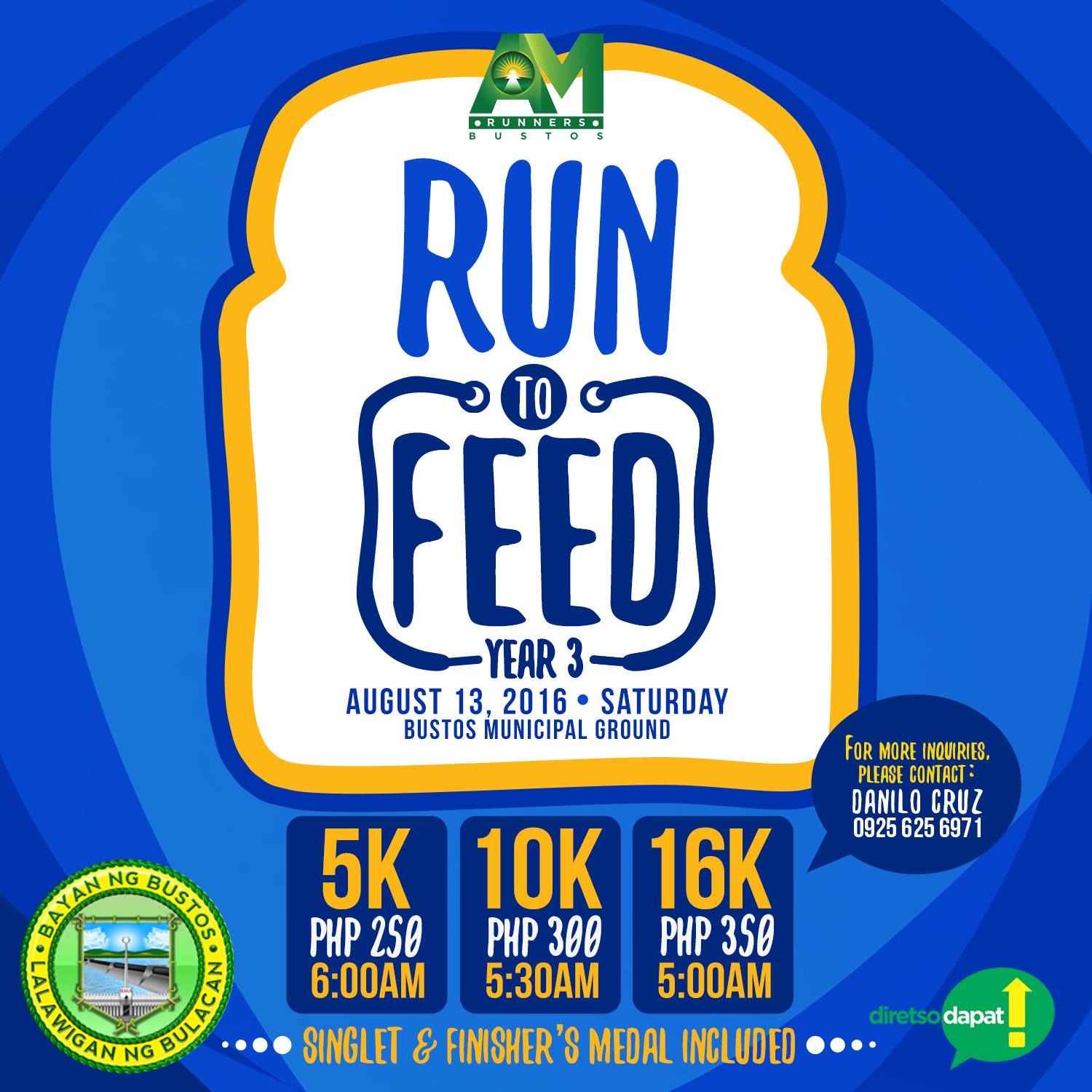 Run To Feed 3 2016 Poster