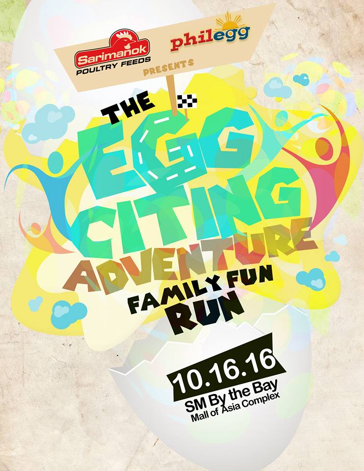 The Eggciting Adventure Family Fun Run 2016 Poster