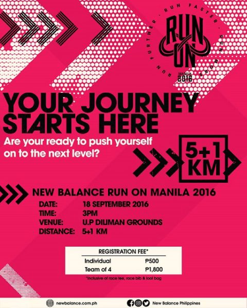 New Balance Run On Manila 2016