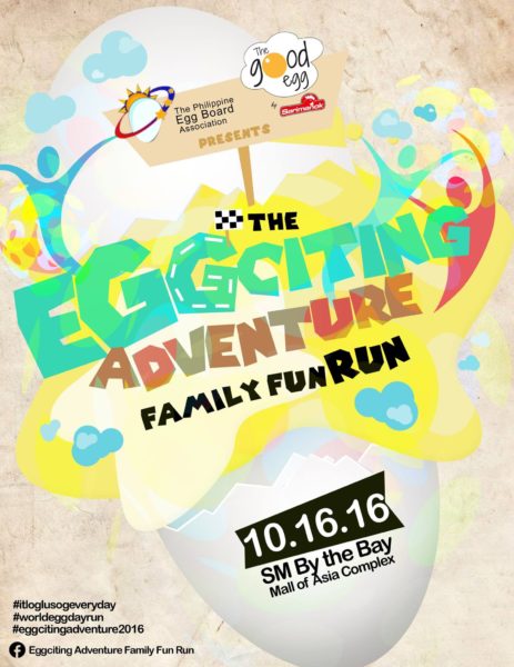 The Eggciting Adventure Family Fun Run 2016 Poster