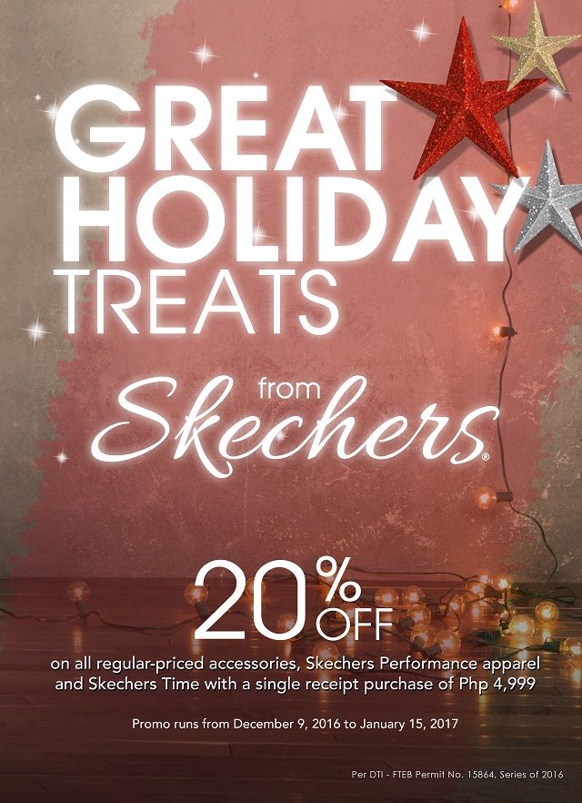 Get Your Great Holiday Treats From Skechers