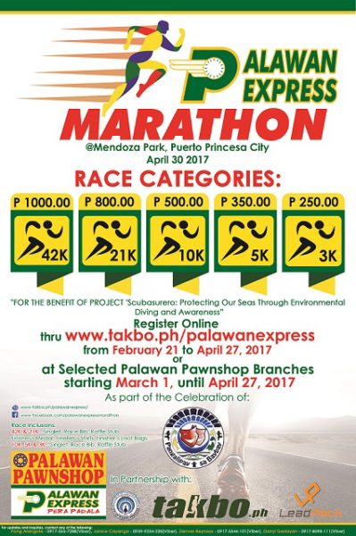 Palawan Express Marathon 2017