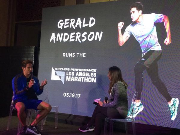 Gerald Anderson for Skechers Performance Los Angeles Marathon 2017