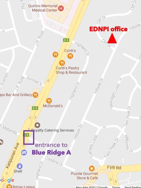 EDNP Office-Map