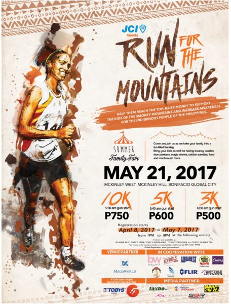 Run for the Mountain 2017 Poster