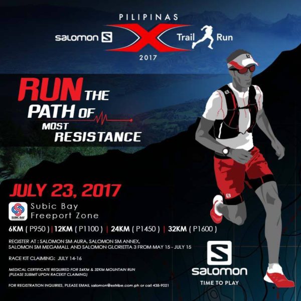 Salomon X-Trail Pilipinas 2017 Poster
