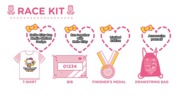 Hello Kitty Run Philippines 2017 Race Kit