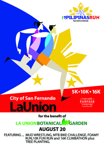 RF Pilipinas Run 2017 La Union Poster
