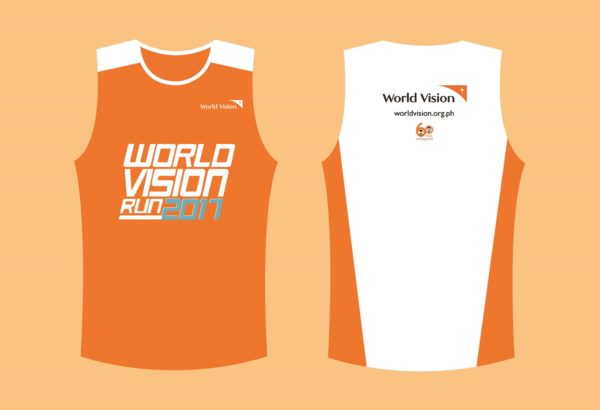 World Vision Run 2017 Singlet