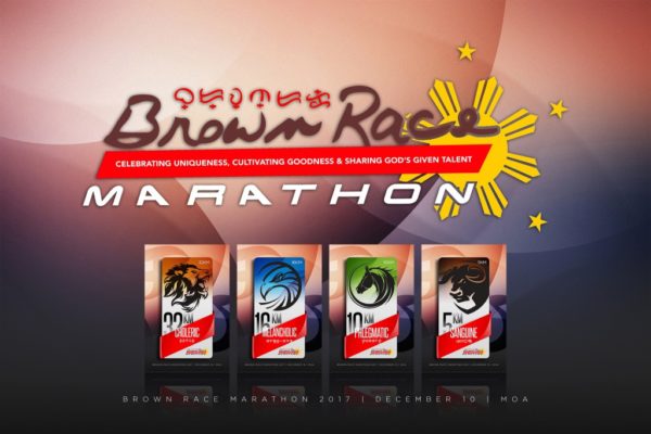 Affinitea Brown Race Marathon 2017 Poster