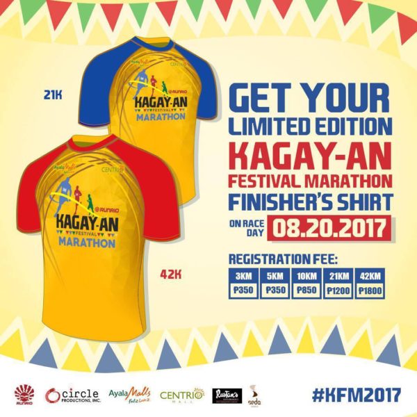 Kagay-an Festival Marathon 2017 Finisher Shirt