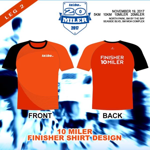 TPH 20Miler 2017 FB FShirt 10MILER Reduced