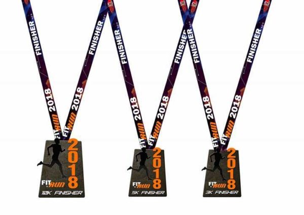 Fit To Run 2018 Medal