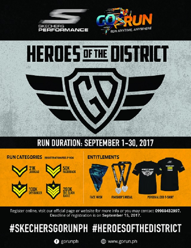 Skechers GORUN.PH Heroes of the District