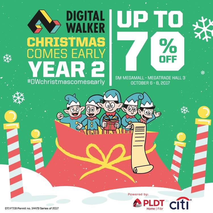 Digital Walker Christmas Sale 2017
