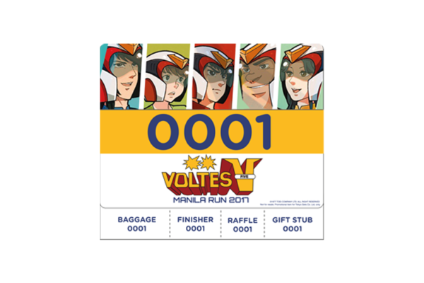 voltes v run manila 2017 race bib