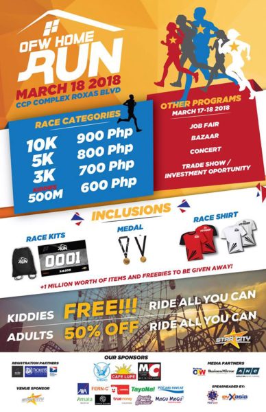 OFW Home Run 2018 Poster