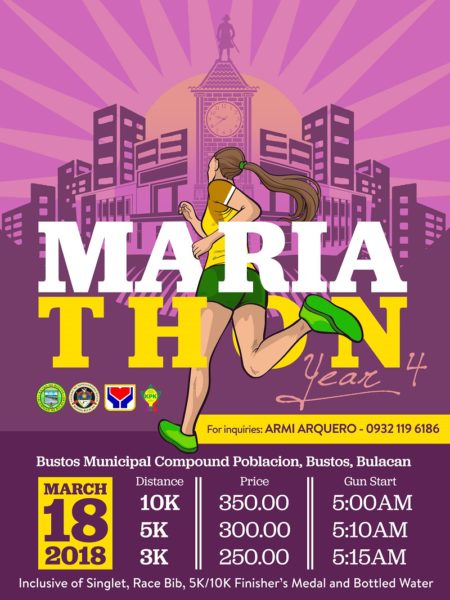 Mariathon Year 4 2018 Poster