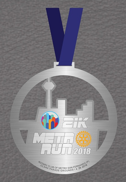 Metro Run 2018 Medal
