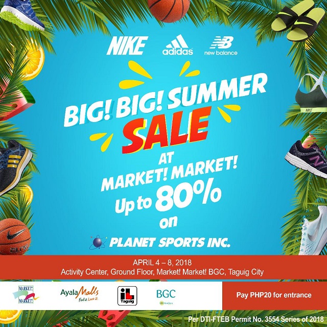 Planet Sports Big Big Summer Sale 2018