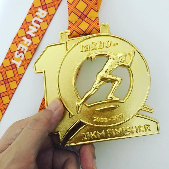 Runfest 2018 medal